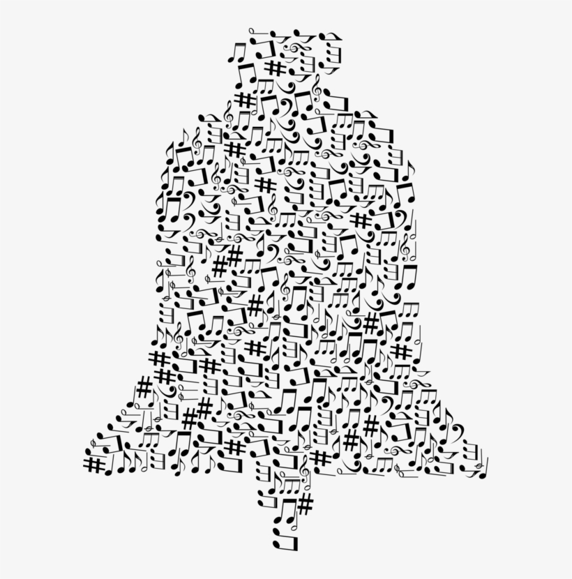 Musical Note Musical Theatre Chromatic Scale Line Art - Illustration, transparent png download