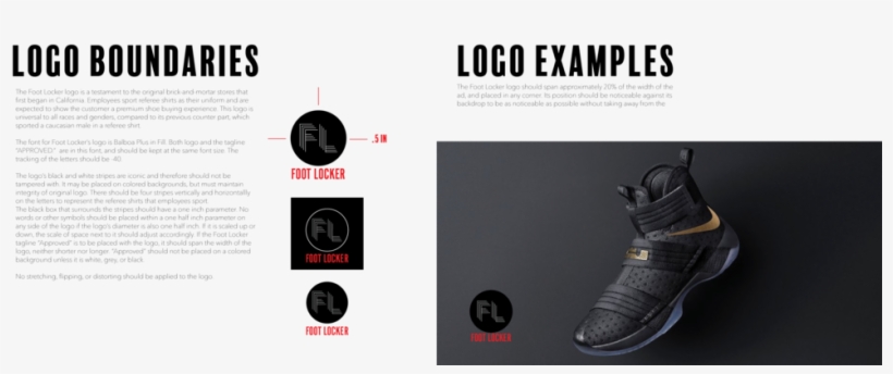 Spreads Brandbook Footlocker4 - Portable Network Graphics, transparent png download