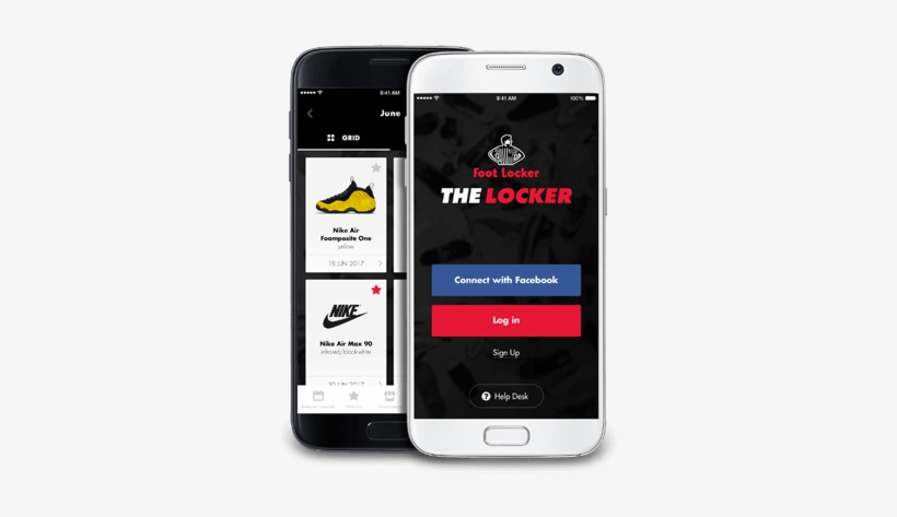 Foot Locker Knows Time Is Precious, But The Hottest - Foot Locker App Transparent, transparent png download
