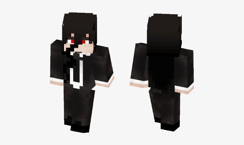 Izuru Kamukura // Dangan Ronpa - Ink Bendy Minecraft Skin, transparent png download
