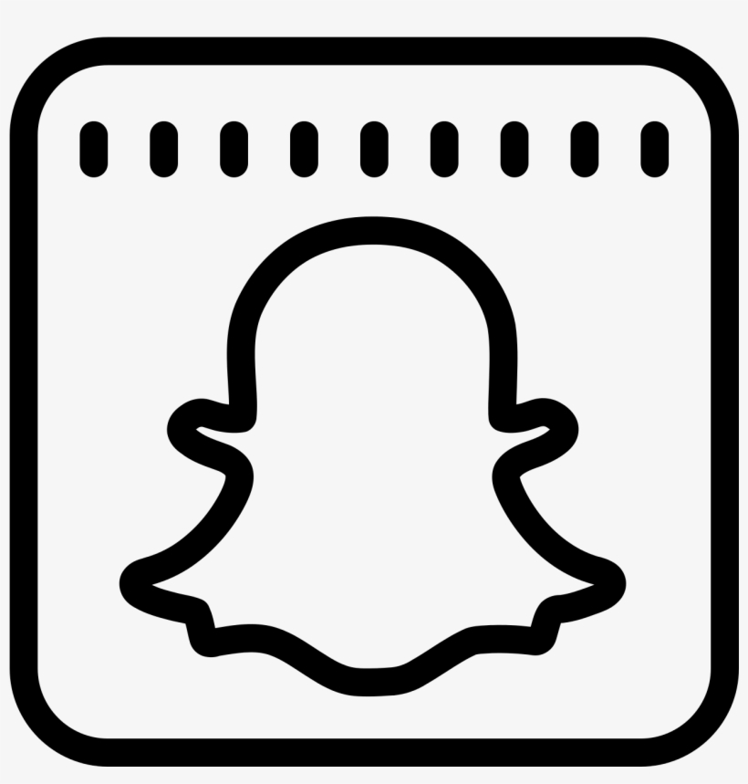 Snapchat Icon - Free D - - - Snapchat De Millie Bobby Brown, transparent png download