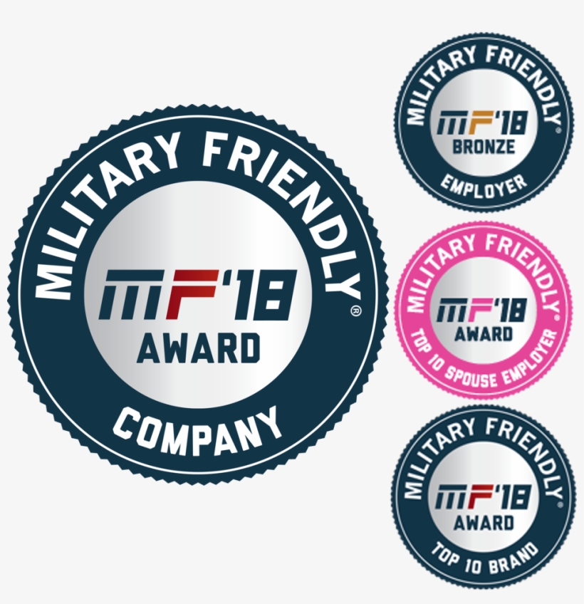 Zeiders Recognized As A 2018 Military Friendly® Company - Military Friendly Schools Logo 2017, transparent png download