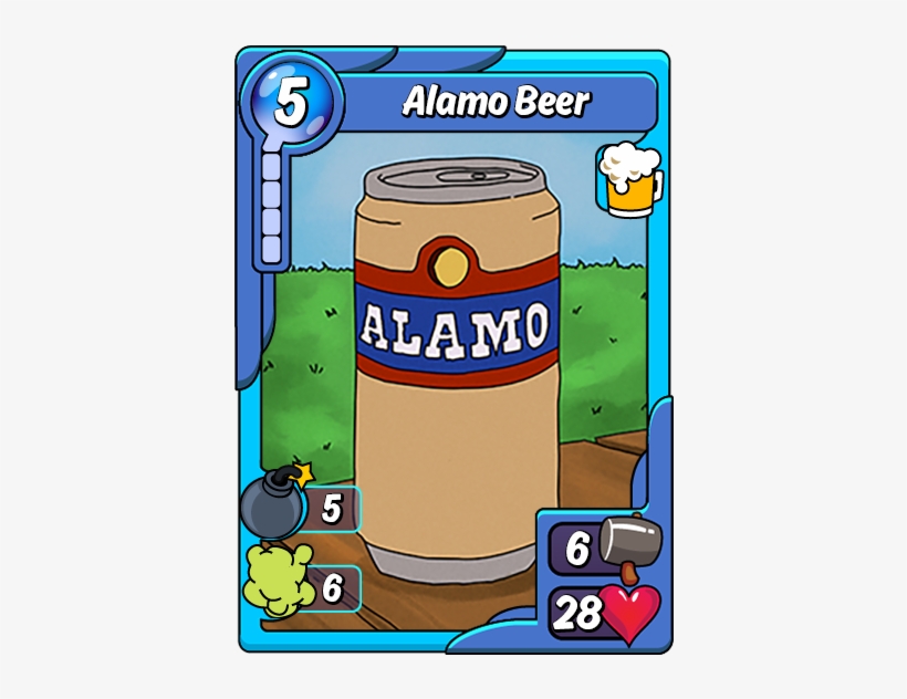 Alamo-beer - Animation Throwdown Alamo Beer, transparent png download