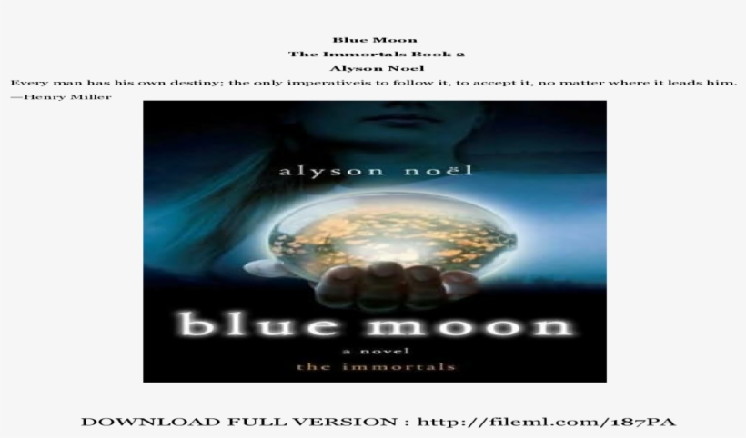 Blue Moon By Alyson Noel - Leatherback Sea Turtle, transparent png download