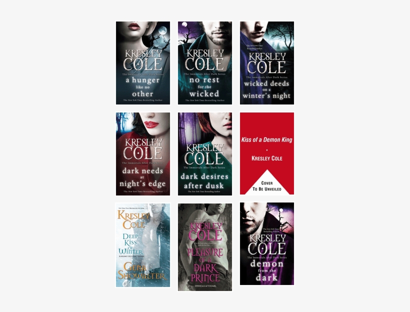 Kresley Cole Reading Order - Demon From The Dark By Kresley Cole, transparent png download