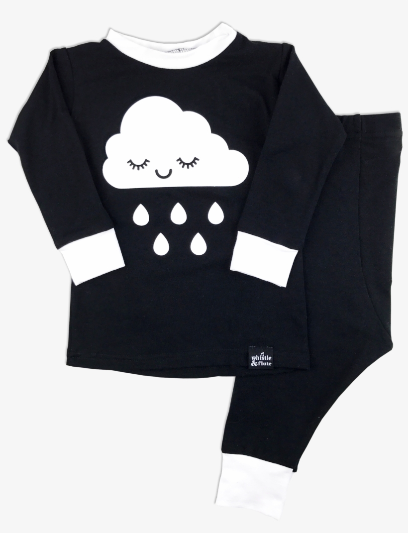 Kawaii Sleepy Cloud Pyjama Set - Pajamas, transparent png download
