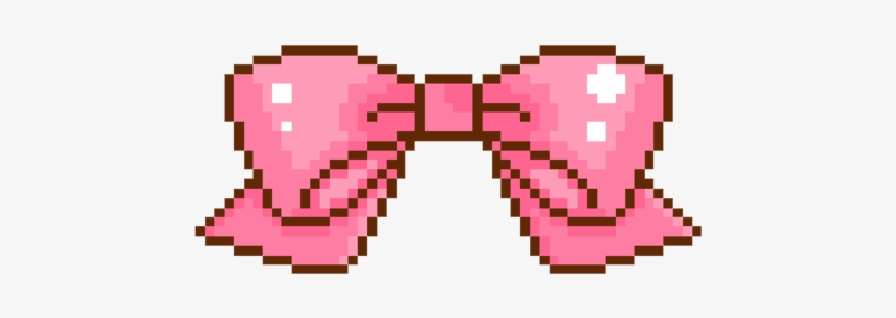El Estilo Kawaii ,pastel Goth Y Algo Tal Vez Un Poco - Pixel Bow Transparent, transparent png download