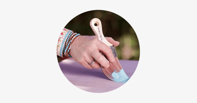 Stubby, Easy To Hold Handle Is Perfect For Painting - Chalk, transparent png download