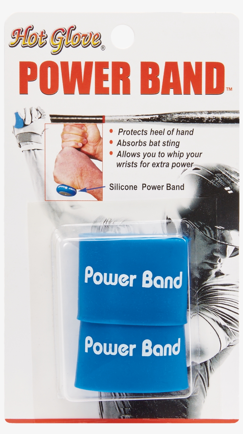 Band-2 - Hot Glove Baseball Power Band Bat Knob Shock Absorber, transparent png download
