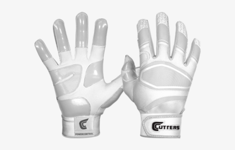 Cutters Power Control Youth Batting Gloves Transparent PNG 600x600