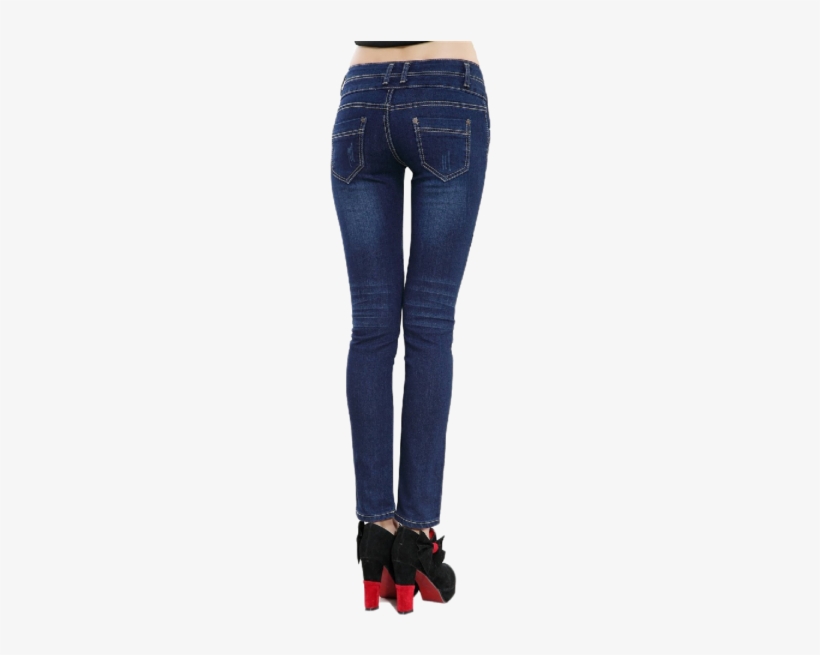Women's Skinny Jeans Candy-20 - Pocket, transparent png download