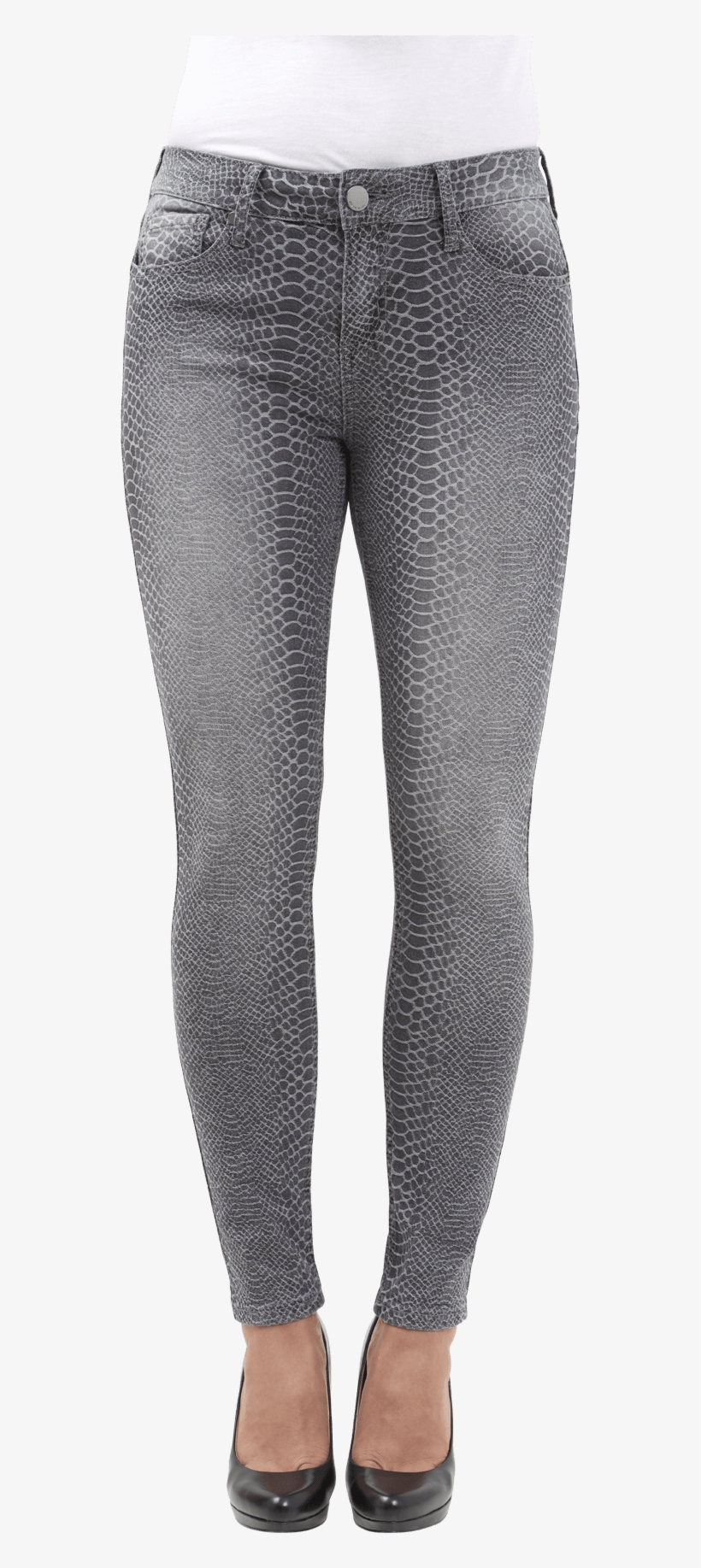 Seven 7 Jacquard Skinny Jeans - Leggings, transparent png download