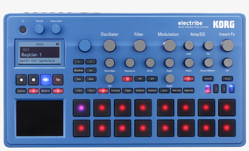 Korg Electribe 2 Synth - Korg Electribe 2, transparent png download
