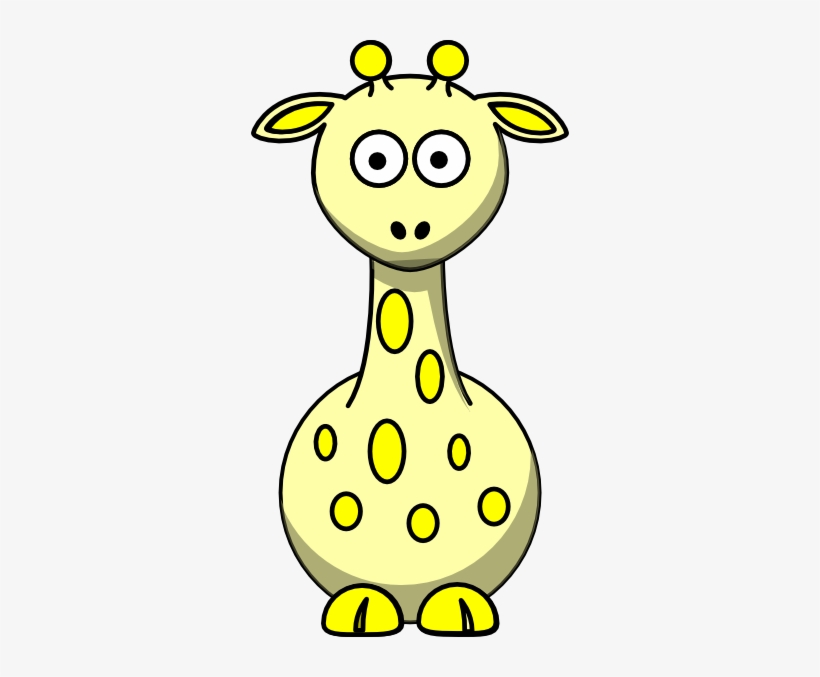 Original Png Clip Art File Yellow Giraffe With 12 Dots, transparent png download