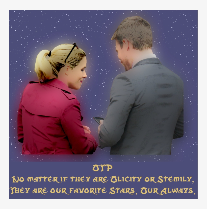 Emily Bett Rickards Images Olicity Dream, "always" - Strange Stars & Alien Shadows: The Dark Fiction, transparent png download