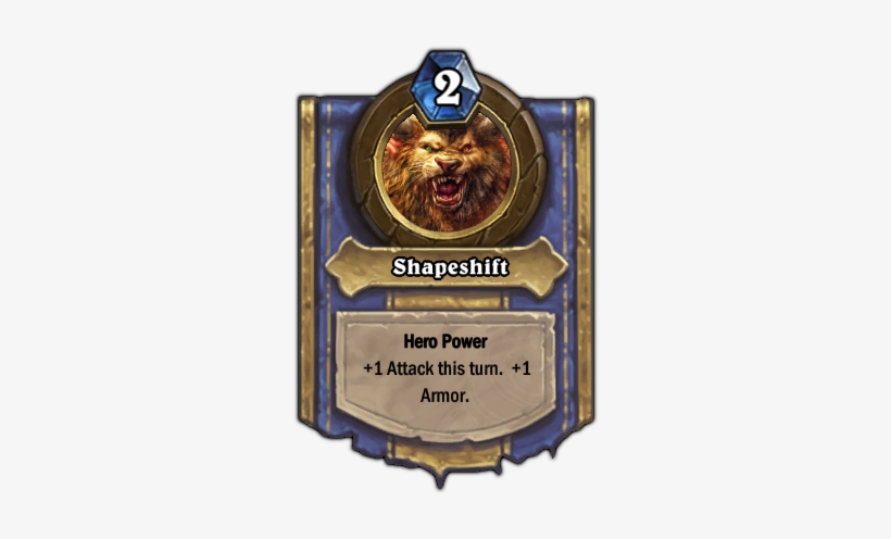 This Flexibility Goes Beyond Druid's Hero Power And - Hearthstone Armor Up, transparent png download