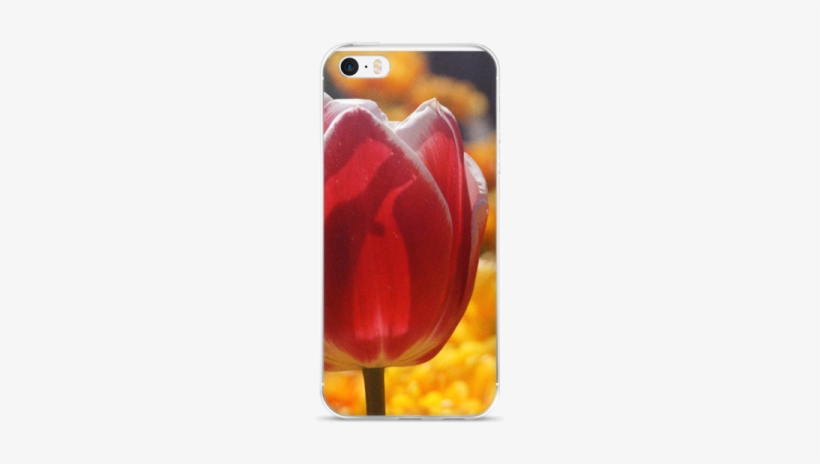 Red Tulip Iphone Case - Iphone, transparent png download