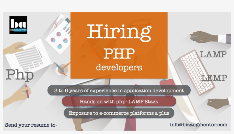 Hiring For Senior Software Engineers -php At - Graphic Design, transparent png download