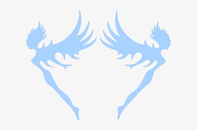 How To Set Use Blue Fairies Svg Vector, transparent png download