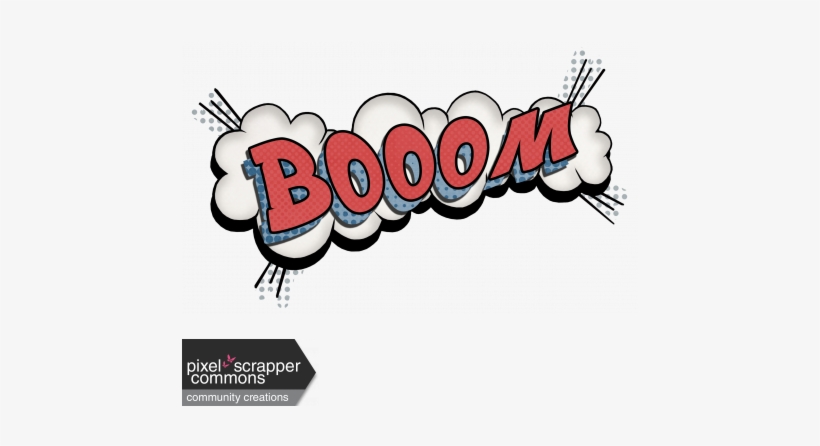 Super Hero Comic Effect Bom - Superhero, transparent png download