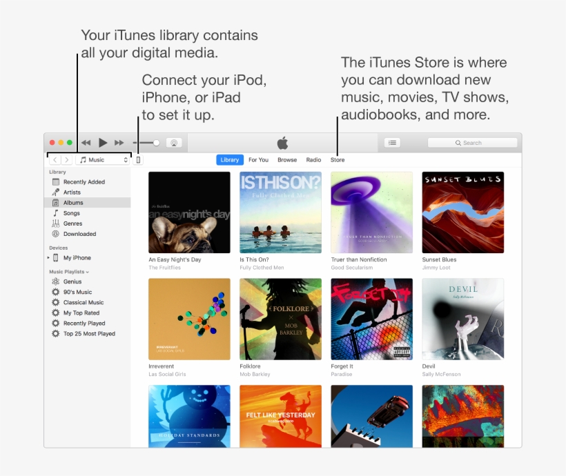 Itunes, transparent png download