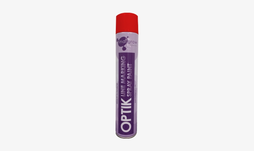 Optik Red Aerosol - Aerosol Paint, transparent png download