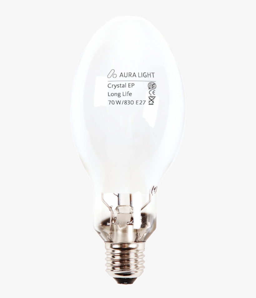 Aura Crystal Ep Long Life - Incandescent Light Bulb, transparent png download