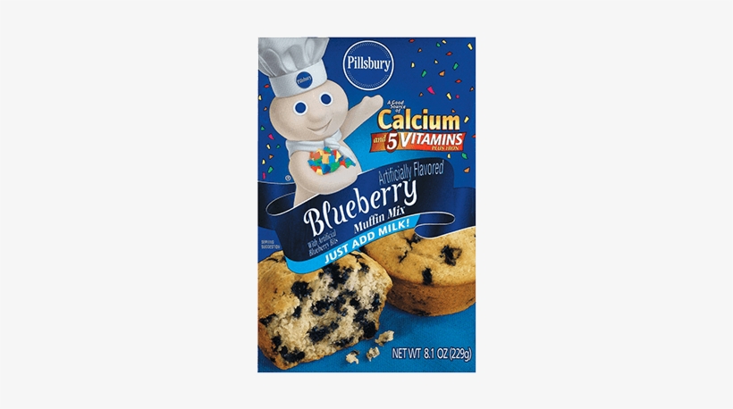 Pillsbury™ Blueberry Flavored Muffin Mix - Pillsbury Muffins, transparent png download