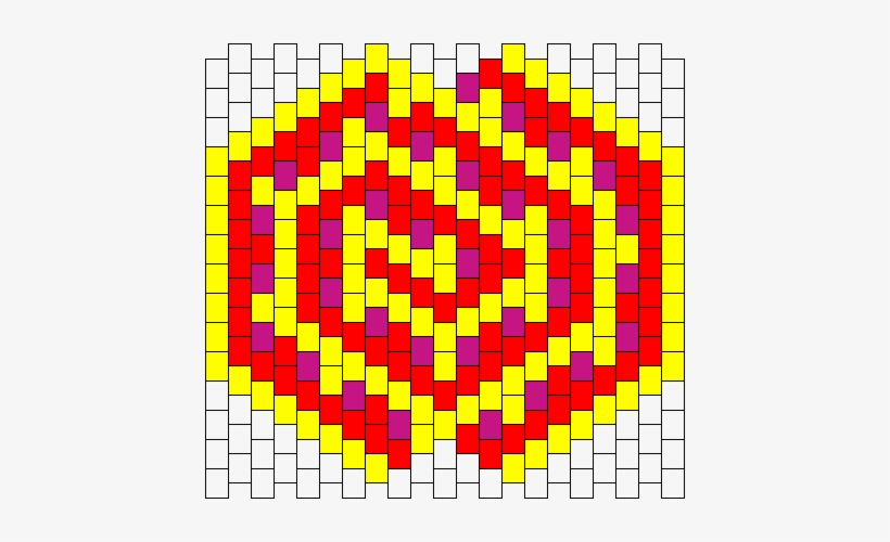 Sunburst Mask Bead Pattern - Mask, transparent png download