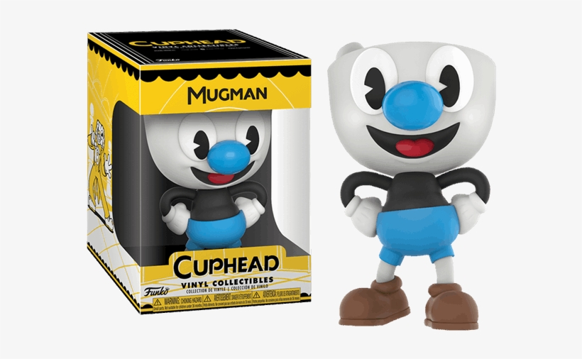 Cuphead Mugman Pop! Vinyl Figure, transparent png download