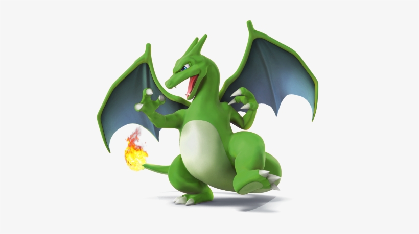One Of Them Looks More Like Charmeleon, And Another - Nintendo Amiibo Charizard Wiiu, transparent png download