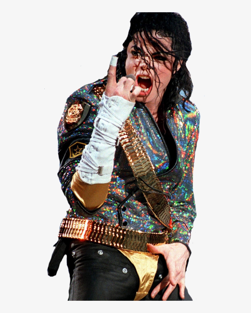 Photo - Matt Groening Y Michael Jackson, transparent png download