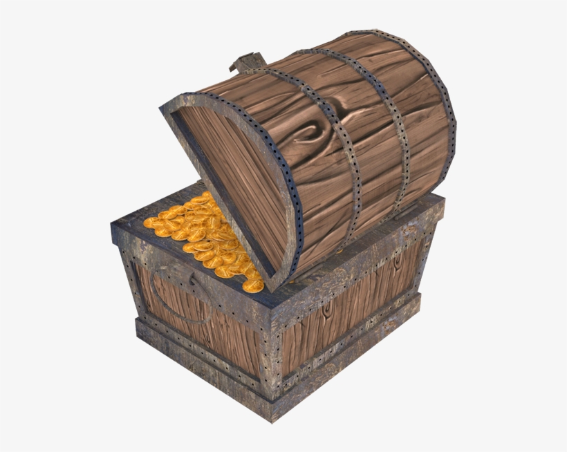 Treasure Chest 02 590 Treasure Chest 03 590 Treasure - Wood, transparent png download