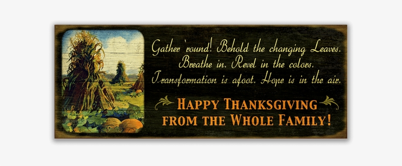 View Zoom Happy Thanksgiving Sign - Thanksgiving, transparent png download