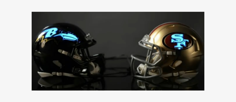Glowing Football Helmets - Glow In The Dark Football Helmet, transparent png download