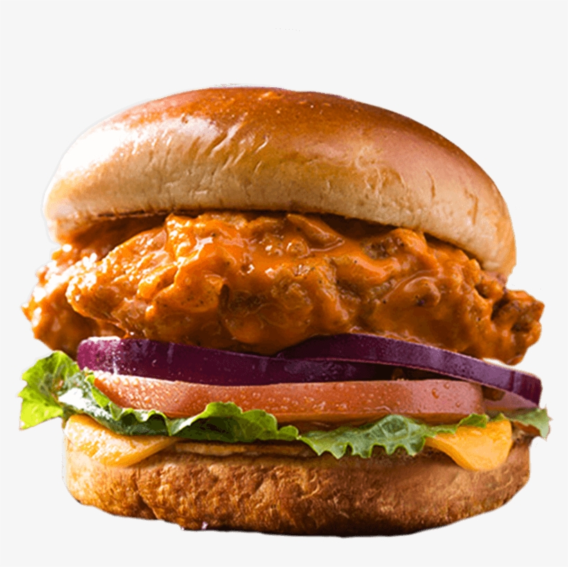 Picture Of Our Delicious Chicken Sandwich - Wing Zone Burger, transparent png download