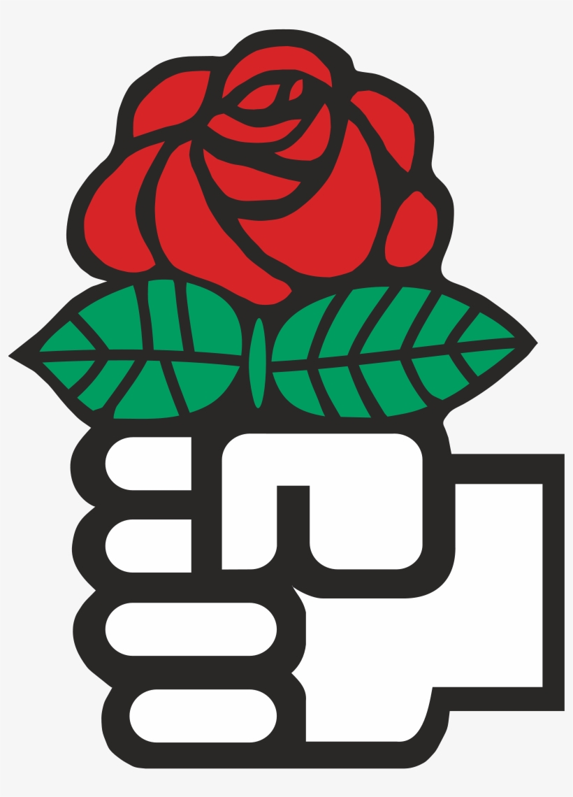 Bernie Sanders And The Christian Vote - Socialism Rose, transparent png download