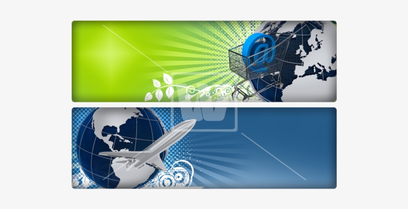 Corporate Banners - Map, transparent png download