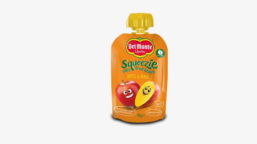 Squeezie Apple And Mango - Apple, transparent png download
