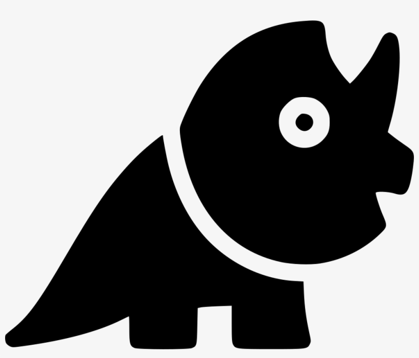 Dinosaur Comments - Triceratops, transparent png download