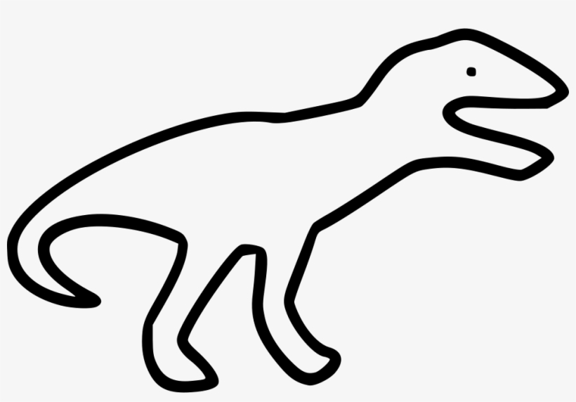 Dinosaur Png Icon Download Onlinewebfonts Com - Portable Network Graphics, transparent png download