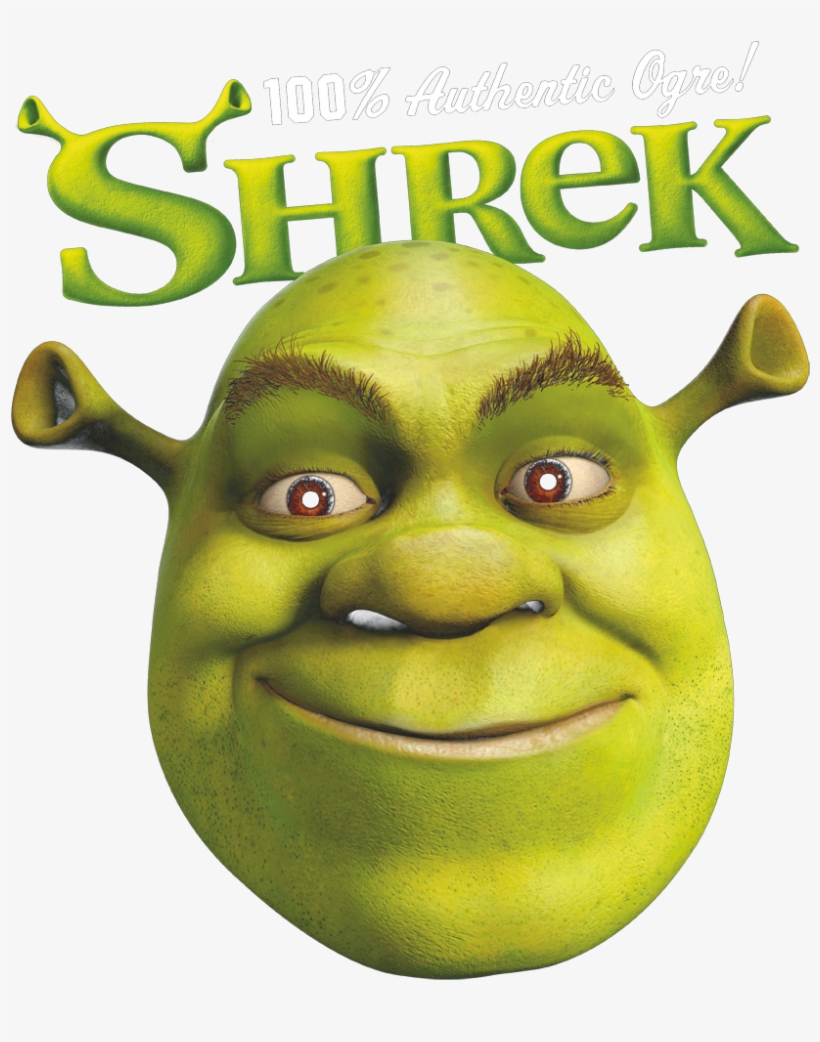 Shrek Authentic Men's Tall Fit T-shirt - Shrek, transparent png download