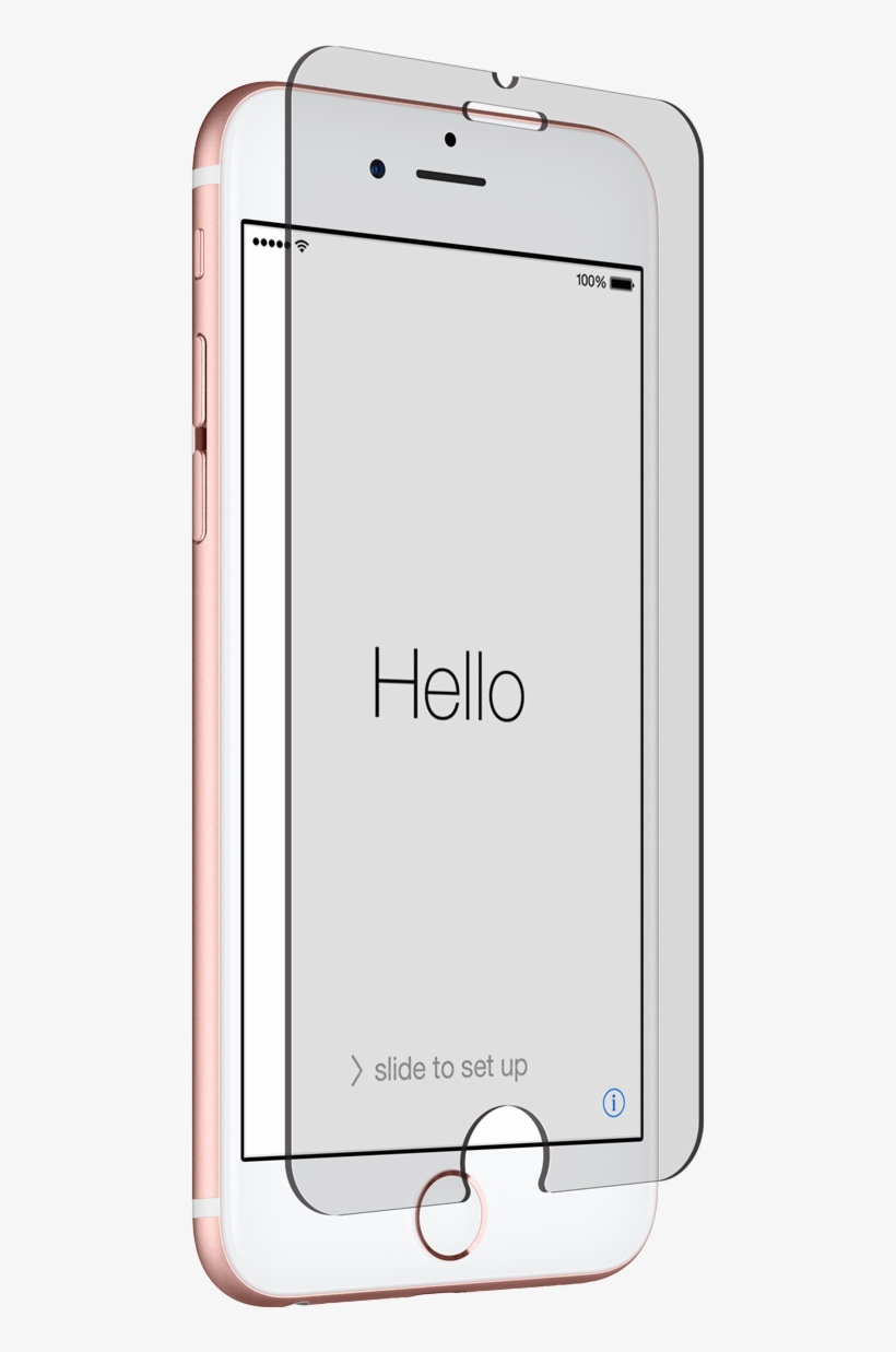 Apple Iphone 6/7/8 Plus Series Anti-glare Tempered - Nitro Iphone 7 Plus Tempered Glass Protector Clear, transparent png download
