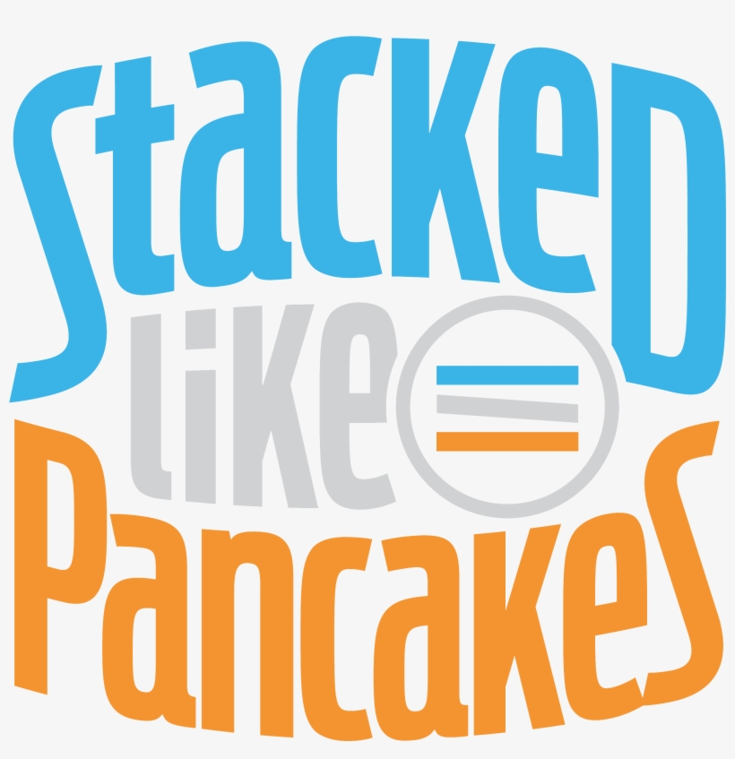 Stacked Like Pancakes Logo, transparent png download