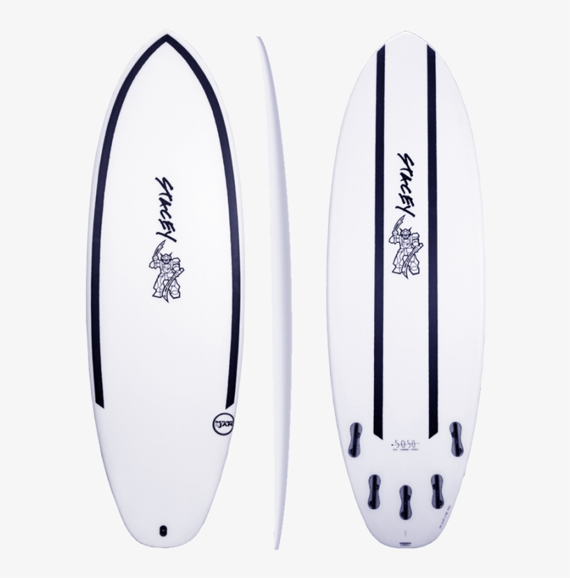 Surfboard Stacey - Flat Head 5.10 50-50 Futures, transparent png download