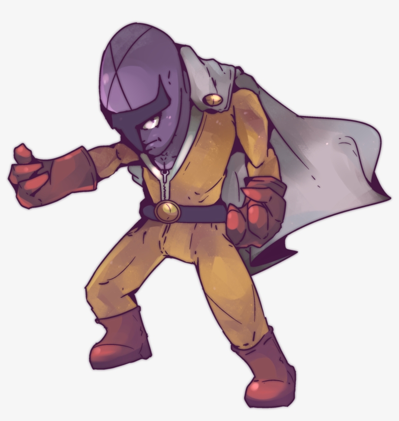 One Punch Man X Pokémon Saitama Dageki - Cartoon, transparent png download