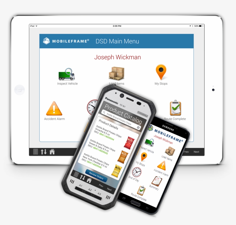 Panasonic Toughpad Fz-n1 - Wi-fi + 4g - 16 Gb - 4.7", transparent png download