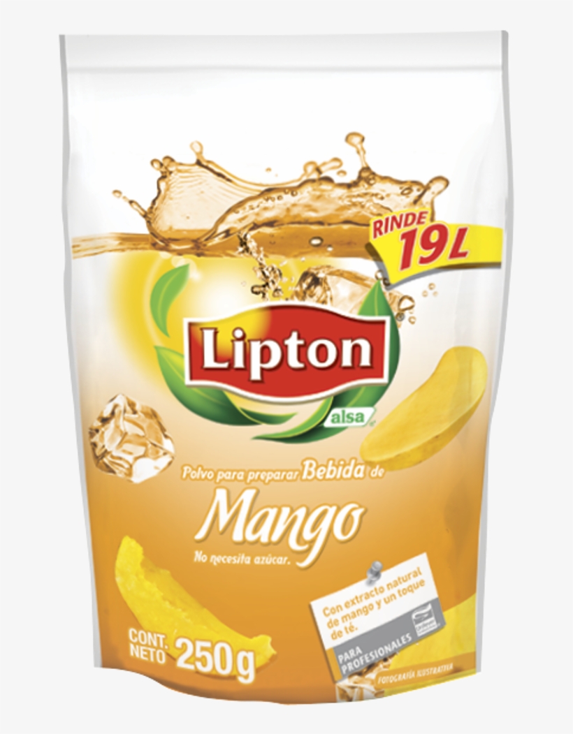 Lipton Agua Mango - Lipton, transparent png download