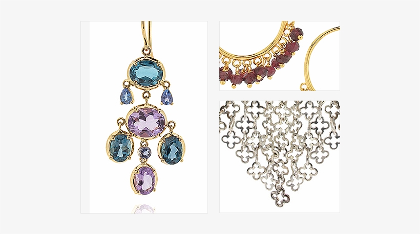 Dinny Hall's Responsibility - Dinny Hall Talitha Big Earrings, transparent png download