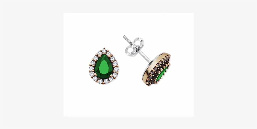 Drop Model 925 Silver Earrings - Drop Model Turquoise 925 Zilver En Brons Oorbellen, transparent png download